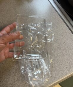 Oaklyn Large Clear Condiment Server Organizer on Ice with Containers and Lid – BPA-Free Serving Bar Compartments and Plastic Box Tray – Chilled Caddy Dispenser Set - Holds 80 oz Total 30 812 LlQMfOL