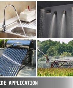 Happybuy Shallow Well Jet Pump with Pressure Switch 1HP Jet Water Pump 216.5 ft Cast Iron Jet Pump to Supply Fresh ell Water to Residential Homes Farms Cabins Cast Iron without Tank 750w 1.0hp 17.5gpm 216.5 Ft 15 812 f8a FUL