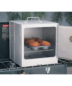 Coleman Portable Camping Oven with Thermometer & Adjustable 10 Sq. In. Rack, Designed to Sit on Top of Camp Stoves or Fire 38 8120p7RJjmL