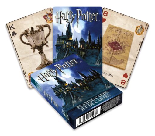 AQUARIUS Harry Potter Playing Cards - HP Themed Deck of Cards for Your Favorite Card Games - Officially Licensed Harry Potter Merchandise & Collectibles