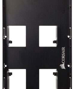 Corsair Dual SSD Mounting Bracket (3.5” Internal Drive Bay to 2.5", Easy Installation) Black 1 Count (Pack of 1) Dual SSD Mount 36 8122iUM27vL