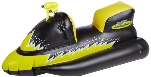Swimline Lasershark Wet-Ski Squirter Black/Yellow, 51"/26"/25" Wet-Ski Pool Squirter (Yellow)