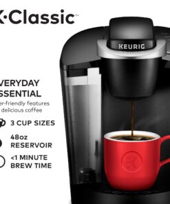 Alternative view of Keurig K-Classic Coffee Maker K-Cup Pod, Single Serve, Programmable, 6 to 10 oz. Brew Sizes, Black