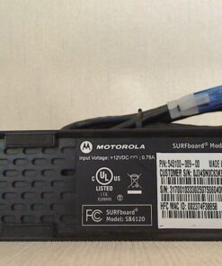 Motorola SB6120 SURFboard DOCSIS 3.0 eXtreme Broadband Cable Modem 10 8124ts2ZUNL