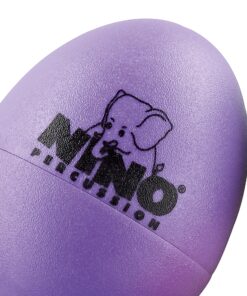 Nino Percussion Plastic Egg Shaker Set, 4 Pieces - For Classroom Music or Playing at Home, 2-YEAR WARRANTY (NINOSET540-2),Aubergine, Grass Green, Orange, Sky Blue Egg Shakers 4-Piece Aubergine, Grass Green, Orange, Sky Blue 9 8125onlbnSL