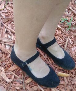 Easy USA Women's Flats,Mary Jane,Ballet 8 Black 114 14 81267MA9QsL