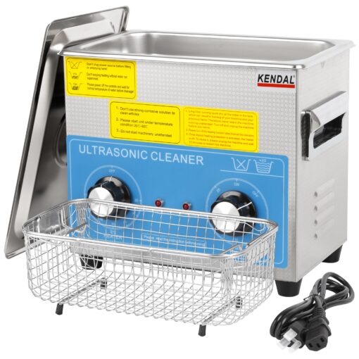 Kendal Commercial Grade 220 Watts 3 Liters Ultrasonic Cleaner HB-23MHT