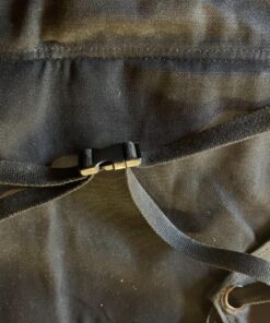 Hudson Durable Goods - Waxed Canvas Apron - Black Apron for Men and Women - With Pockets & Crossback 34 8126iDuI18L