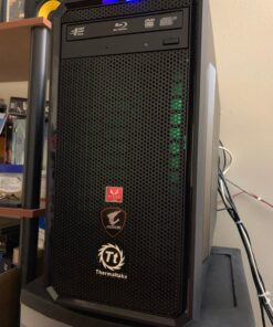 Thermaltake Versa H15 SPCC Micro ATX Mini Tower Computer Chassis CA-1D4-00S1NN-00, Black Computer Case 88 8126vIRmMeL