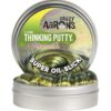 Crazy Aaron's Thinking Putty - Super Illusions: Super Oil Slick - Fidget Toy For All Ages - Stretch, Change, Play & Create - Shifting Gold Color That Never Dries Out - 4" Large Storage Tin - 3.2 oz.
