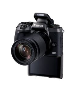 Canon Cameras US EOS M5 EF-M 18-150 STM KIT 24.2 Digital SLR Camera with 3.2" LCD, Black 18-150mm Base 30 8127KDXdjNL