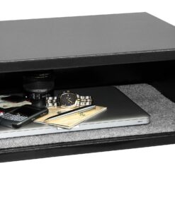 Honeywell Safes & Door Locks 5105DS Low Profile Steel Security Safe with Hotel-Style Digital Lock, 1.14 -Cubic Feet, Black 10 8128TCrKT2L