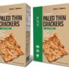 Julian Bakery Paleo Thin Crackers | Salt & Pepper | USDA Organic | Gluten-Free | Grain-Free | GMO Free | Low Carb | 8.4 Ounce (Pack of 2) 8.4 Ounce (Pack of 2) 23 8129PeoJZL