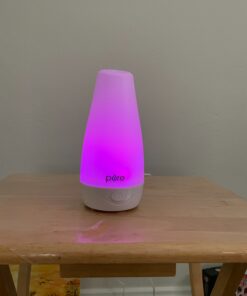 Pure Enrichment® PureSpa™ Essential Oil Diffuser - Compact Ultrasonic Aromatherapy Diffuser, Natural Air Deodorizer, 100ml Water Tank, and Optional Mood Light - Lasts Up to 7 Hours with Auto Shut-Off 38 812Ajrvn0L