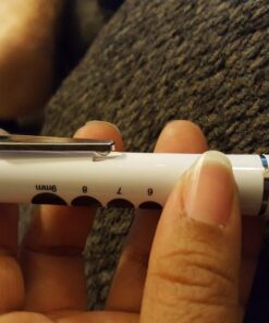 Primacare DL-9325 LED Diagnostic Penlight with Imprinted Pupil Gauge, Reusable and Lightweight Medical Pen Light for Nurse, Student, Doctors EMT, Batteries Included, White 19 812BbgoTsL