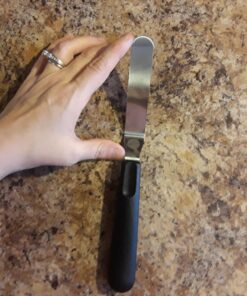 Wilton 409-7712 Angled Spatula, 9", 9 inch, Black 27 812D4L2SgGL