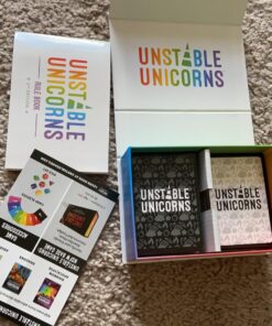 Unstable Games - Unstable Unicorns Card Game - A strategic card game and party game for adults & teens Unstable Unicorns Base Game 31 812F9kTh4L 1
