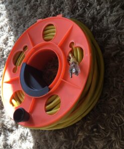 Bayco KW-130 Cord Storage Reel with Center Spin Handle, 150-Feet,Orange 27 812Fwl0p44L
