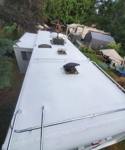 Dicor RP-CRC-1 EPDM Rubber Roof Acrylic Coating Part 2 - White, 1 Gallon 39 812I jBMX9L