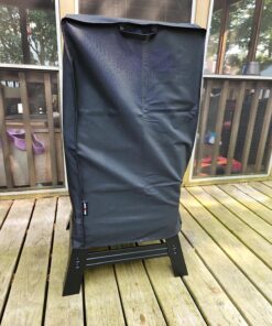 Unicook 30 Inch Electric Smoker Cover for Masterbuilt, Heavy Duty Waterproof Smoker Grill Cover, Fade and UV Resistant Square Vertical Smoker Cover, Durable and Convenient, 18"W x 17"D x 33"H 18”W x 17”D x 33”H 27 812IgthkcXL