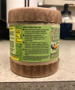 EarthPods Organic Indoor Plant Fertilizer Spikes – All Purpose House Plant Food Sticks (100 Concentrated Capsules) – Potted Plants – Best Gardening Gifts for Women – Made in USA Indoor Plant Food Fertilizer 61 812J8Ov875L 1