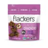 Flackers Organic Flax Seed Crackers Cinnamon & Currants, 5 Ounce 1 Pack, Gluten Free, Non GMO, Vegan, Naturally Sweet 5.00 Ounce (Pack of 1) 28 812Jv96Fc9L