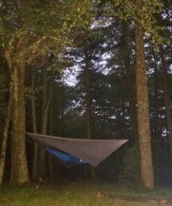 Oak Creek Lost Valley Camping Hammock. Bundle Includes Mosquito Net, Rain Fly, Tree Straps, Compression Sack. Weighs Four Pounds, Perfect for Camping. Lightweight Nylon Single Hammock. 48 812KMCQ7OML