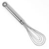 Norpro 2317 Flat Oval Whisk Stainless Steel, 9-Inch, Silver 12 812KdIuom0L