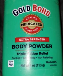 Gold Bond Medicated Body Powder, Extra Strength, 4 oz (113 g) 4 Ounce (Pack of 1) 9 812Kuyz4BuL