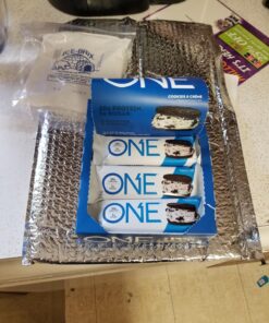 ONE Protein Bars, Cookies & Creme, Gluten Free Protein Bars with 20g Protein and Only 1g Sugar, Guilt-Free Snacking for High Protein Diets, 2.12 oz (12 Count) Cookies & Crème 17 812Lk rZGL