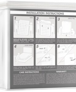 HOSPITOLOGY PRODUCTS Mattress Encasement - Zippered Bed Bug Dust Mite Proof Hypoallergenic - Sleep Defense System - Queen - Waterproof - Stretchable - Standard 12" Depth - 60" W x 80" L 12" - 18" Depth Mattress Queen 12" Standard 19 812Mk4tcO0L