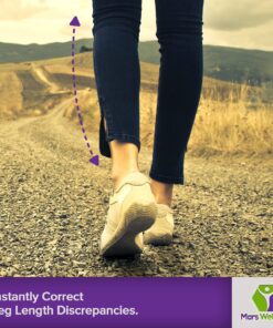 Premium Adjustable Orthopedic Heel Lift for Heel Pain and Leg Length Discrepancies - Medium Pack of 2 Medium (Pack of 2) 17 812PfuxsNTL