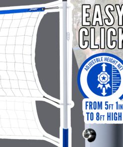 Franklin Sports Volleyball and Badminton Set Recreational Badminton/Volleyball Set 21 812PgZQtwDL