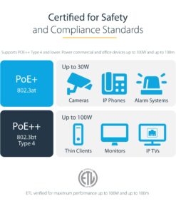 StarTech.com 15ft CAT6 Ethernet Cable - Gray CAT 6 Gigabit Ethernet Wire -650MHz 100W PoE++ RJ45 UTP Molded Category 6 Network/Patch Cord w/Strain Relief/Fluke Tested UL/TIA Certified (C6PATCH15GR) 15 ft / 4.5 m 1 Pack 8 812QtDmVIJL 1
