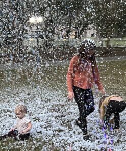 1byone 650W Snow Machine Wired Remote Control Great Machine for Kids, Parties, Parades 42 812R76AS L