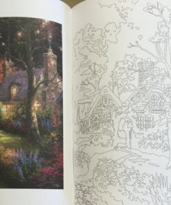 Posh Adult Coloring Book: Thomas Kinkade Designs for Inspiration & Relaxation (Posh Coloring Books) (Volume 14) Paperback 34 812RACG14KL