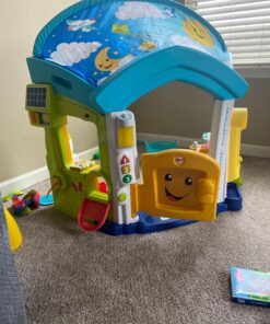 Fisher-Price Laugh & Learn Baby & Toddler Playset Smart Learning Home Interactive Playhouse with Smart Stages Content for Ages 6+ Months (Amazon Exclusive) 37 812UKmM47nL