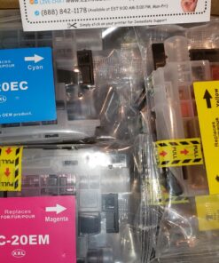 E-Z Ink (TM Compatible Ink Cartridge Replacement for Brother LC20E XXL for use with MFC-J985DW, MFC-J775DW, MFC-J5920DW, MFC-J985DWXL, MFC-J775DWXL(4 Black, 2 Cyan, 2 Magenta, 2 Yellow, 10 Pack) 26 812UfkG4E8L