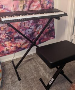 World Tour Single X Keyboard Stand and Deluxe Bench Package Deluxe Stand & Bench Pack 32 812UrDSZ97L
