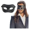 Masquerade Mask For Men Antique Look Mask for Halloween, Prom Party, Venetian Party, Mardi Gras, Carnival & Masquerade Ball One Size Black 6 812V30vsQpL