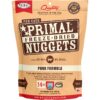Primal Freeze Dried Cat Food Nuggets Pork, Complete & Balanced Scoop & Serve Healthy Grain Free Raw Cat Food, Crafted in The USA (14 oz) 14 Ounce (Pack of 1) 48 812W BlwNL