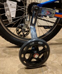 Wald W10252 Bicycle Training Wheels (16 to 20-Inch Wheels.75 and 1-Inch Frame Tubes),Silver 25 812W3buACoL