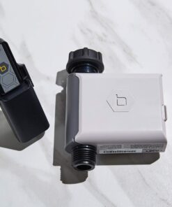 Orbit 21004 B-hyve Smart Hose Faucet Timer with Wi-Fi Hub, Compatible with Alexa,Gray 21004 Faucet Timer with Wi-Fi Hub 25 812W5C6VQAL