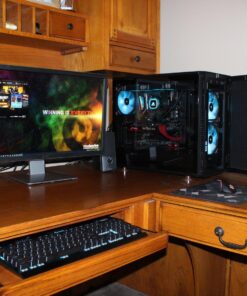 Corsair K70 RGB MK.2 Mechanical Gaming Keyboard - USB Passthrough & Media Controls - Linear & Quiet - Cherry MX Red - RGB LED Backlit (CH-9109010-NA) MX RED (Linear) Black 39 812YgPd3Q7L