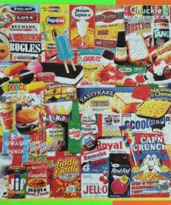 White Mountain Puzzles Things I Ate As A Kid Collage Puzzle - 1000 Piece Jigsaw Puzzle 43 812ZmSNY YL