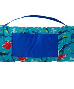 Alternative view of Stephen Joseph All Over Print Nap Mat, Blue Shark, OS