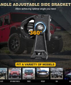 Auxbeam 22 Inch LED Light Bar Curved 120W LED Off Road Driving Lights Spot Flood Combo Fog Lamp 5D Lens with Wiring Harness for Pickup Car Trucks SUV ATV UTV Offroad Vehicle 22 Inch Curved Led Bar 45 812c9YMfFSL