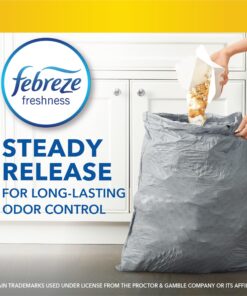 Glad ForceFlex Tall Kitchen Drawstring Trash Bags, 13 Gal, Fresh Clean Scent with Febreze, 110 Ct 110 Count (Pack of 1) 24 812ezlmYwLL