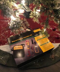 Fluke 117/323 Kit Multimeter and Clamp Meter Combo Kit For Residential And Commercial Electricians, AC/DC Voltage, AC Current 400 A, Includes Test Leads, TPAK And Carrying Case 39 812f0E2rcRL