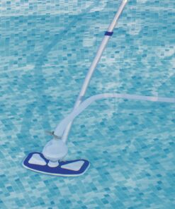 Bestway 58234 Above Ground Pool Cleaning & Maintenance Accessories Set Kit for Filter Pumps with a 530 GPH Flow Rate - Blue 1 pack 18 812f5ex5kL